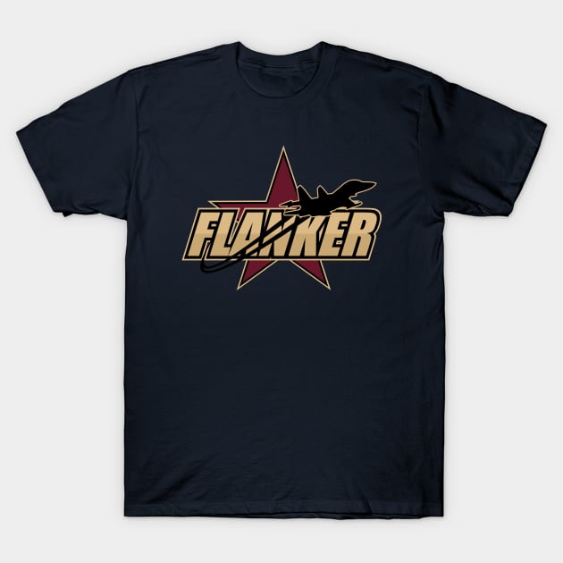 SU-27 Flanker T-Shirt by TCP